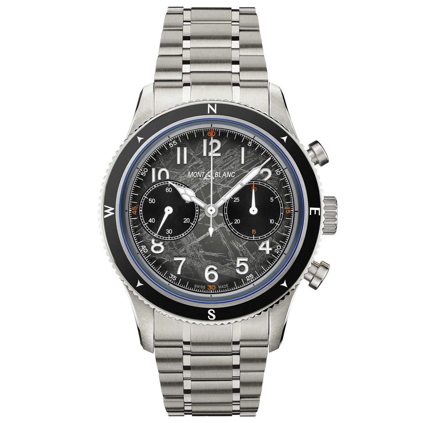 1858 Automatic Chronograph 0 Oxygen The 8000, Edelstahl von Montblanc (130983) 1858 Automatic Chronograph 0 Oxygen The 8000, Edelstahl von Montblanc (130983)