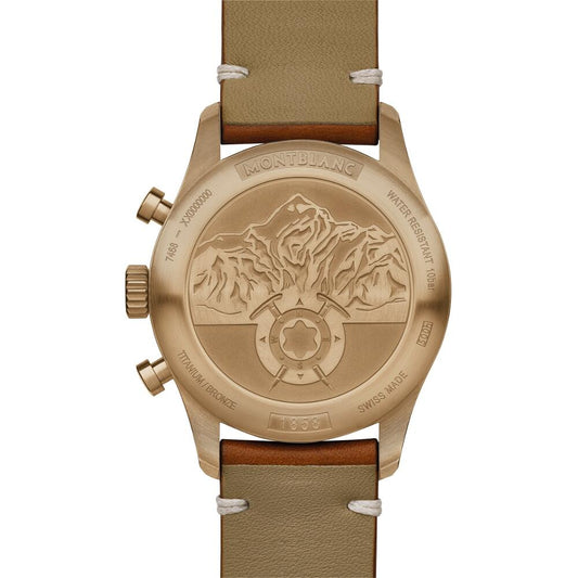 1858 Automatic Chronograph, Leder • Rubin • Saphir von Montblanc (118223)