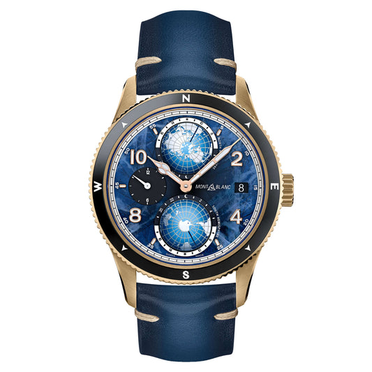 1858 Geosphere 0 Oxygen Limited Edition, Leder • Saphir von Montblanc (129415)