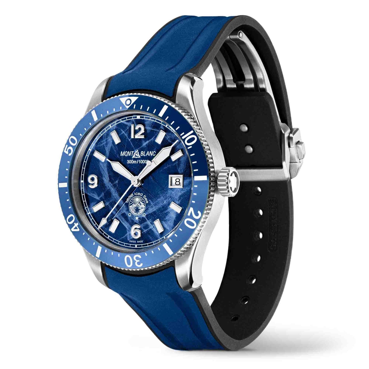 1858 Iced Sea Automatic Date, Edelstahl von Montblanc (129370) 1858 Iced Sea Automatic Date, Edelstahl von Montblanc (129370)