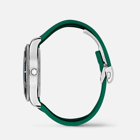 1858 Iced Sea Automatic Date, Edelstahl von Montblanc (130810)