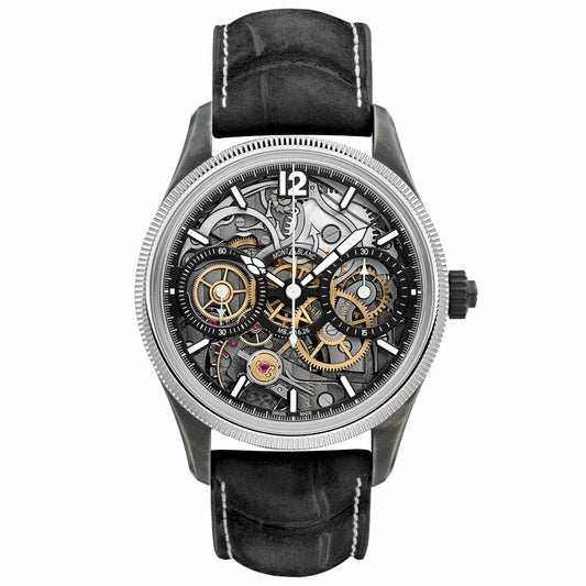 1858 The Unveiled Secret Minerva Monopusher Chronograph Limited Edition, Weißgold • Diamant von Montblanc (131155)