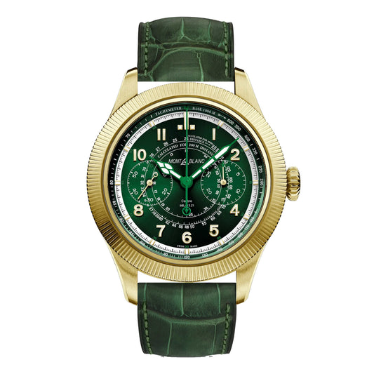 1858 The Unveiled Timekeeper Minerva Limited Edition, Gelbgold • Diamant von Montblanc (130988)