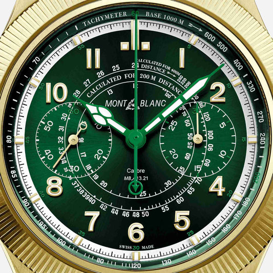 1858 The Unveiled Timekeeper Minerva Limited Edition, Gelbgold • Diamant von Montblanc (130988)