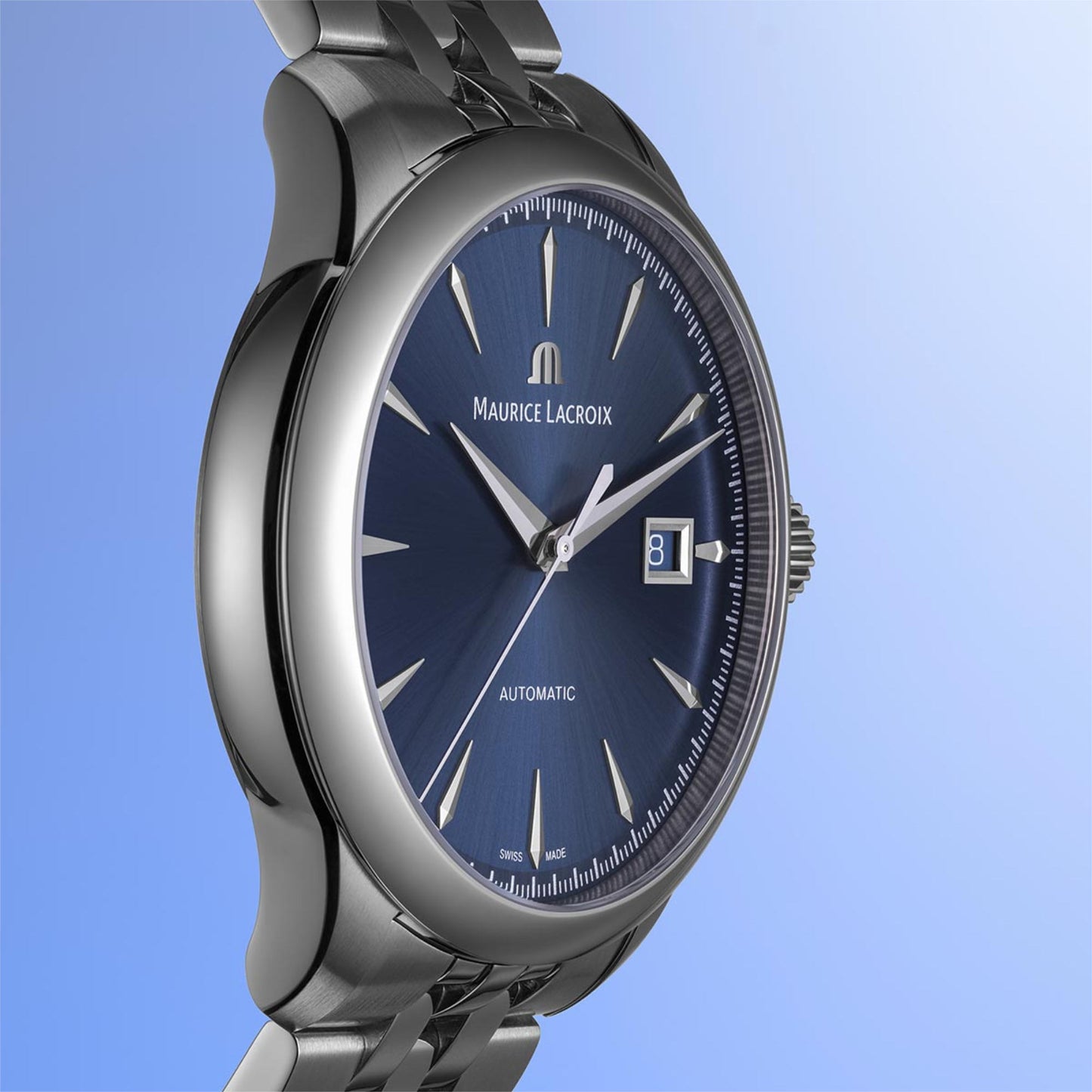 1975 Automatic 40 mm, Edelstahl von Maurice Lacroix (756008-SS002-430-1) 1975 Automatic 40 mm, Edelstahl von Maurice Lacroix (756008-SS002-430-1)