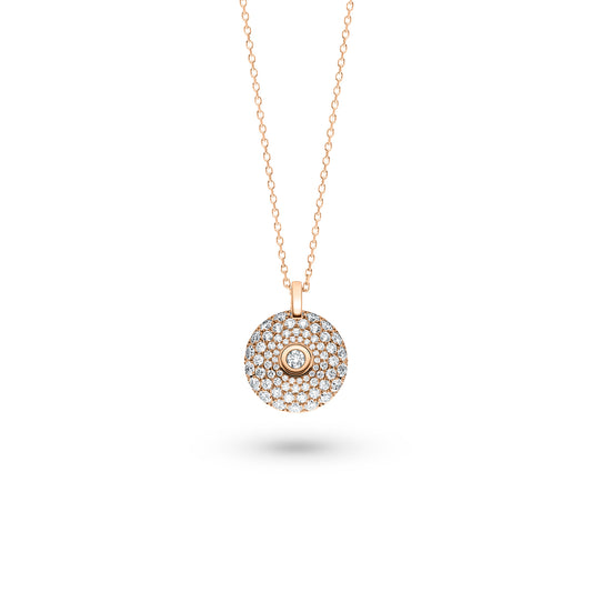 360 – Three Sixty Collier, Roségold • Diamant von Schaffrath (754_MD003_150_RW)