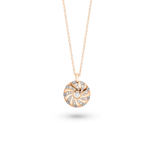 360 – Three Sixty Collier, Roségold • Diamant von Schaffrath (754_MD004_080_RW)