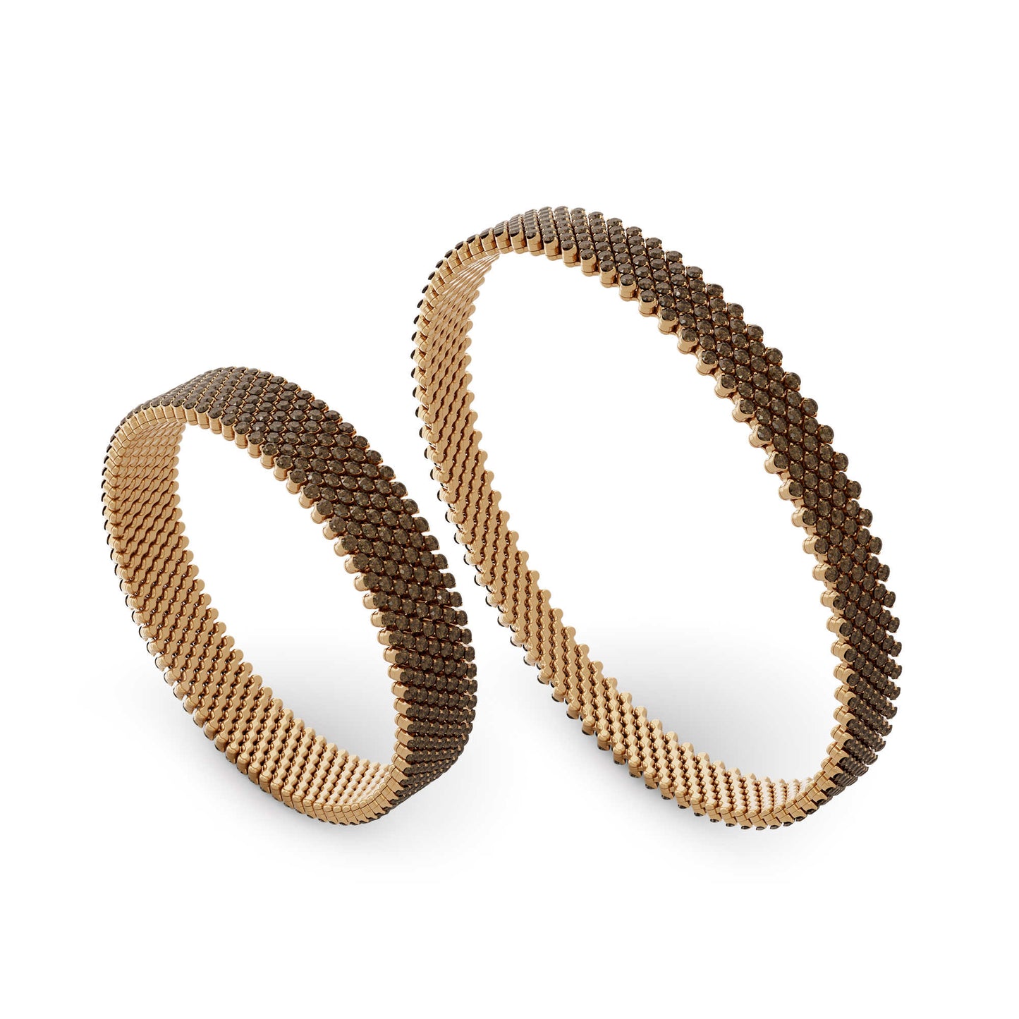 Brevetto Multi-Size Armband, Roségold • Diamant von Serafino Consoli (BB 7F2 RG BRD)