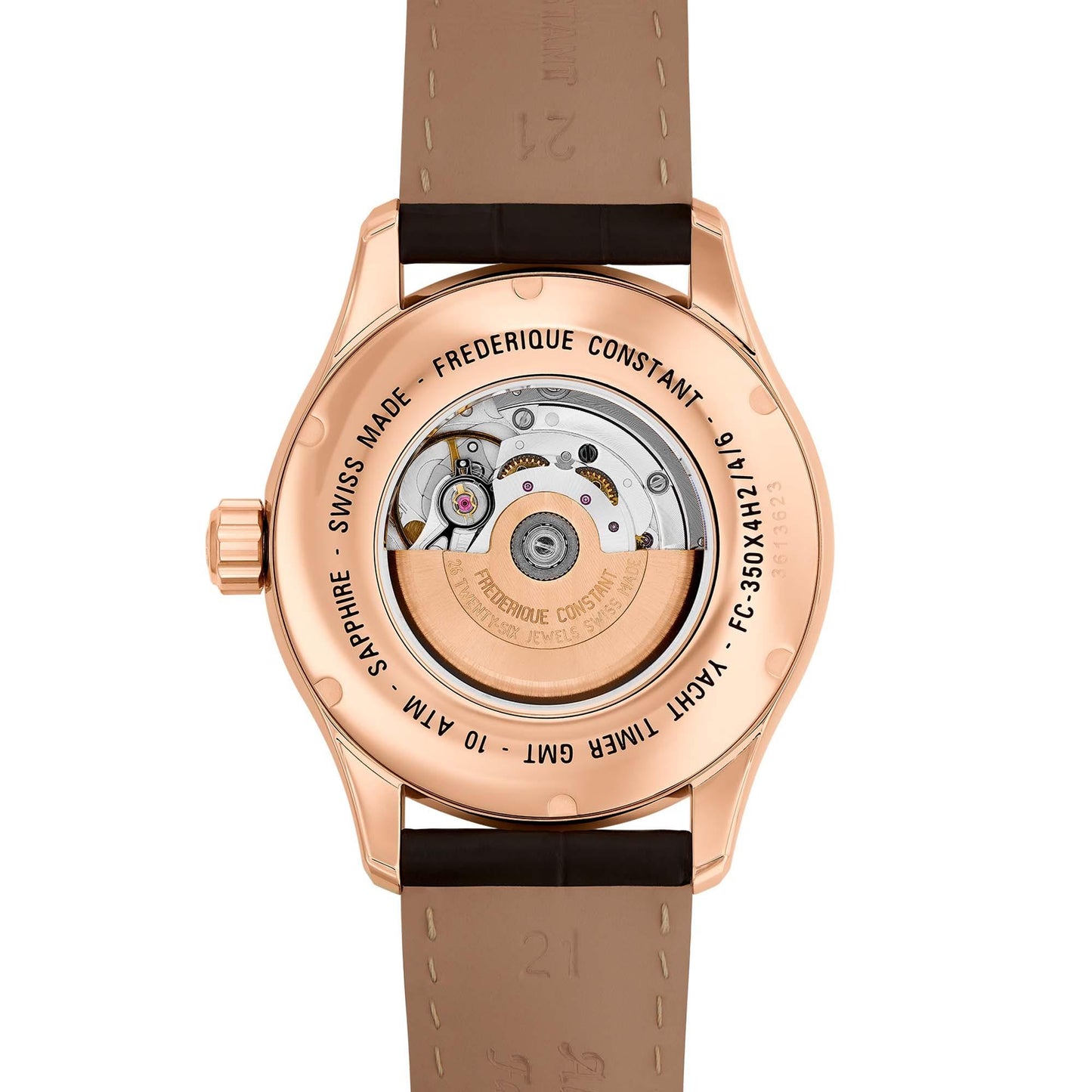 Yacht Timer GMT, Bicolor-Gold von Frédérique Constant (FC-350VT4H4) Yacht Timer GMT, Bicolor-Gold von Frédérique Constant (FC-350VT4H4)