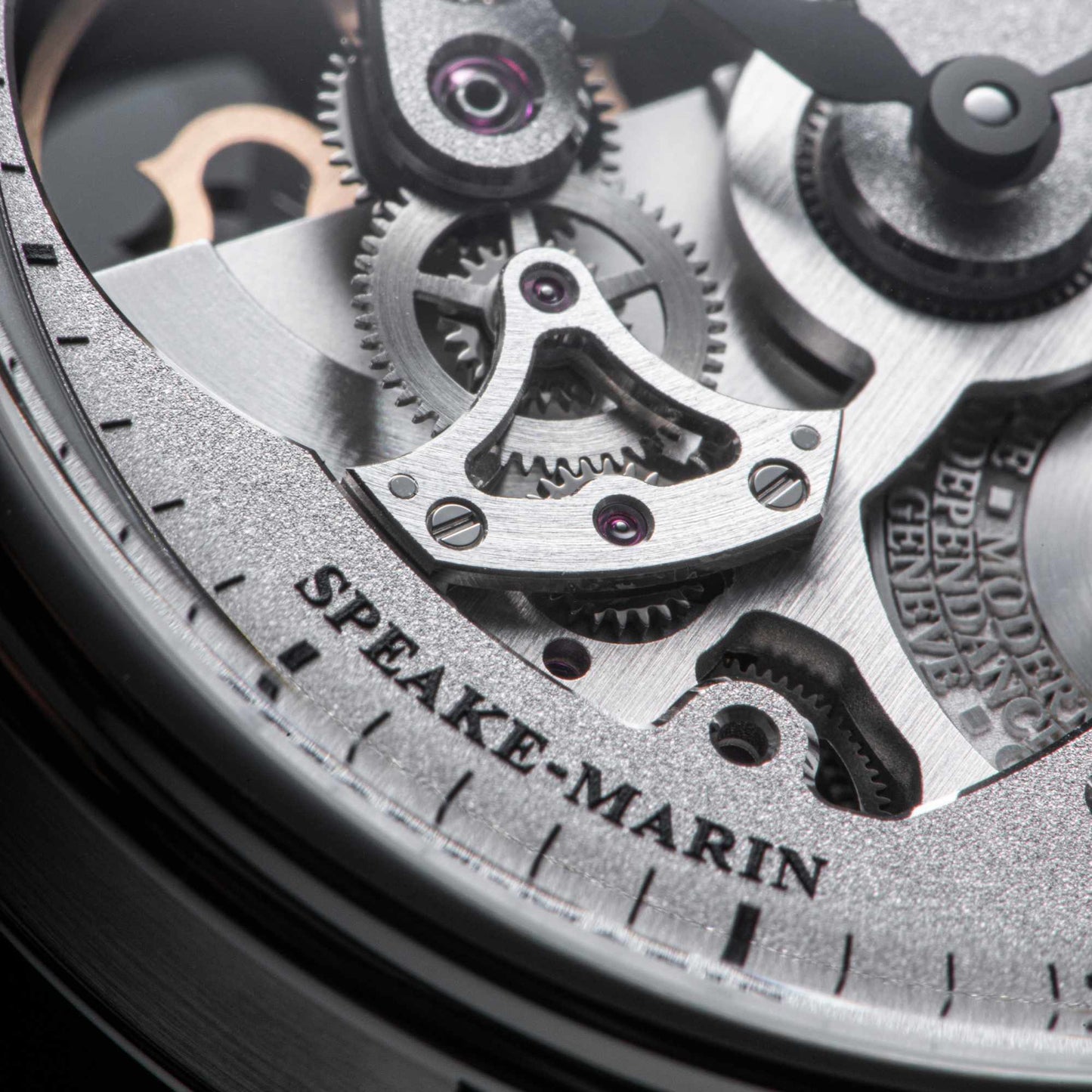 Openworked Sandblasted Titanium von Speake-Marin (413817440)