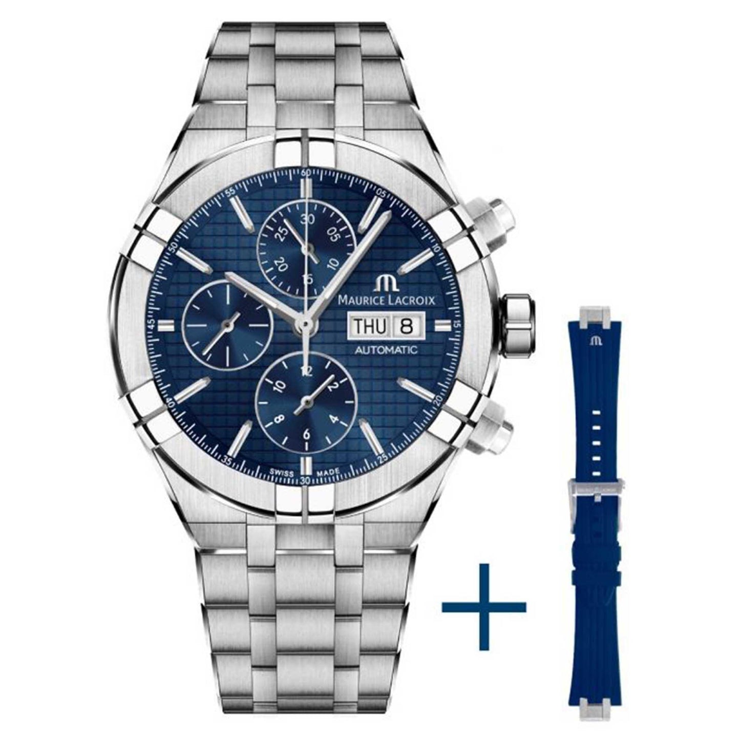 Aikon Automatic Chronograph, Edelstahl von Maurice Lacroix (AI6038-SS00F-430-C) Aikon Automatic Chronograph, Edelstahl von Maurice Lacroix (AI6038-SS00F-430-C)