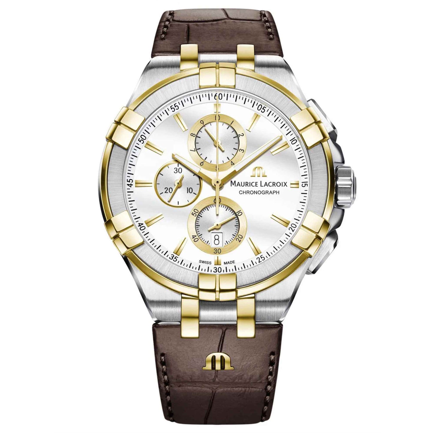 Aikon Chronograph, Gelbgold von Maurice Lacroix (AI1018-PVY11-132-1) Aikon Chronograph, Gelbgold von Maurice Lacroix (AI1018-PVY11-132-1)