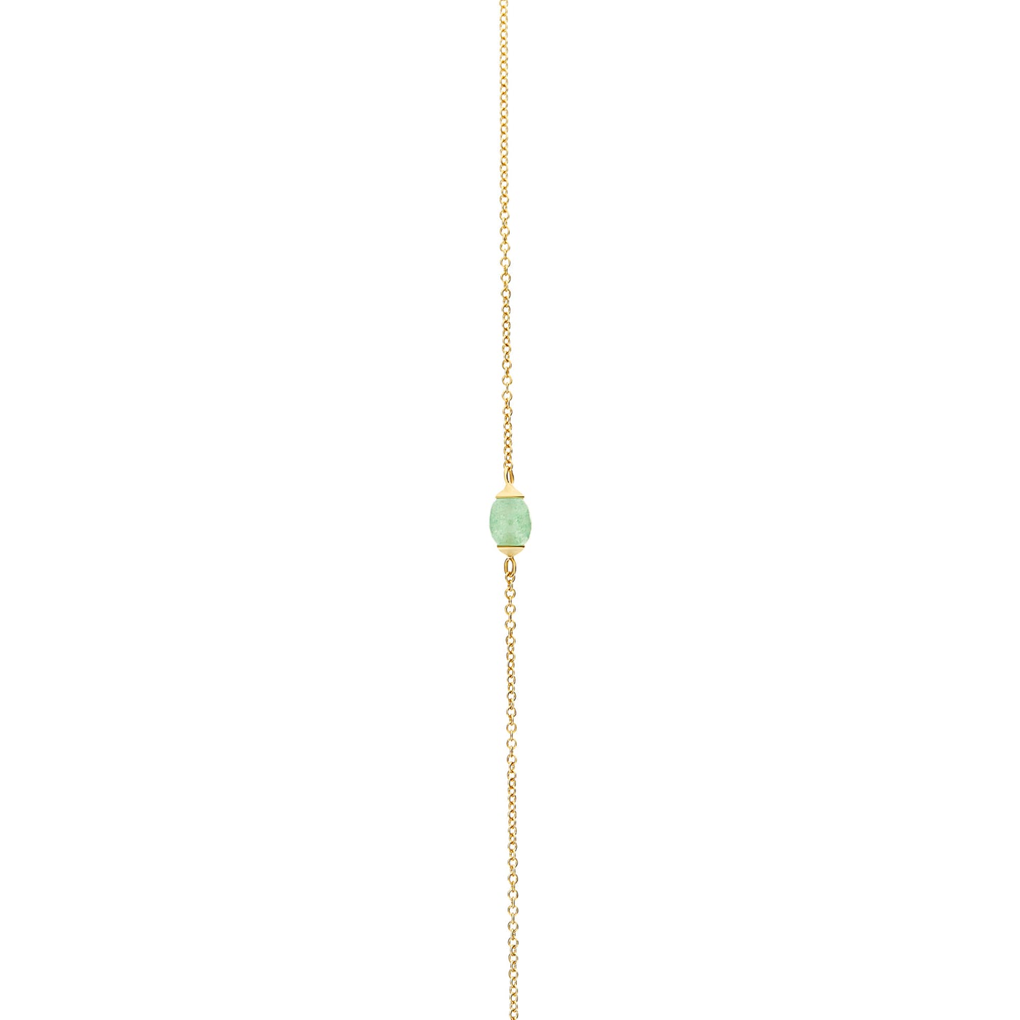 Amazzonia Halskette, Gelbgold von Nanis (CN3-603)