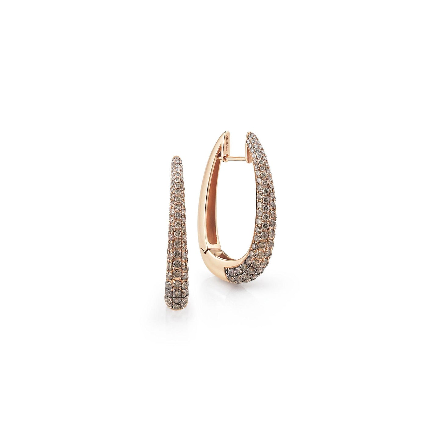 Amori Ohrringe, Roségold • Diamant von Al Coro (E2013BD)