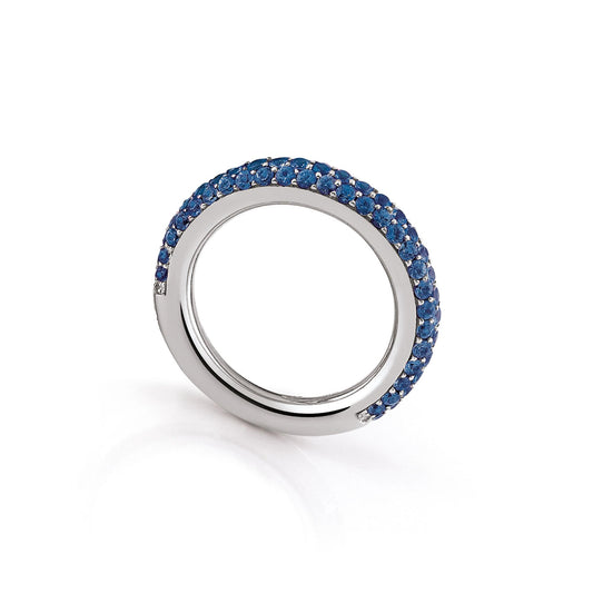 Amori Ring, Weißgold • Saphir von Al Coro (R6653S)