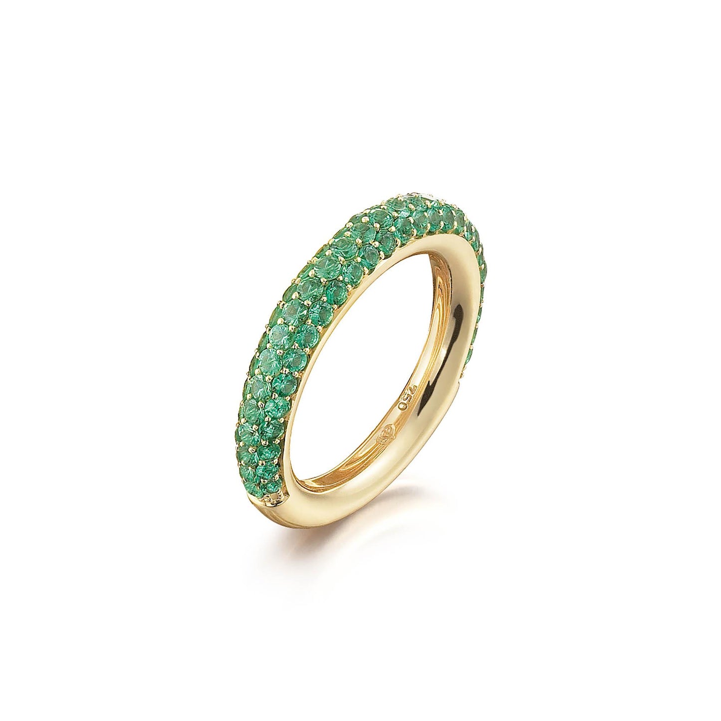 Amori Ring, Gelbgold • Tsavorit von Al Coro (R6653T)