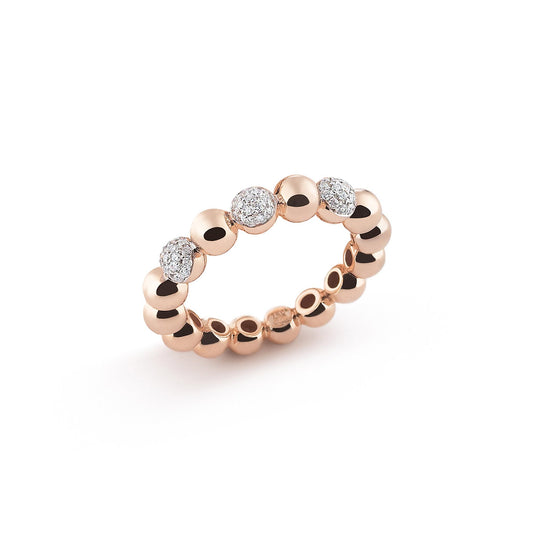 Amori Ring, Rotgold • Diamant von Al Coro (R6784)