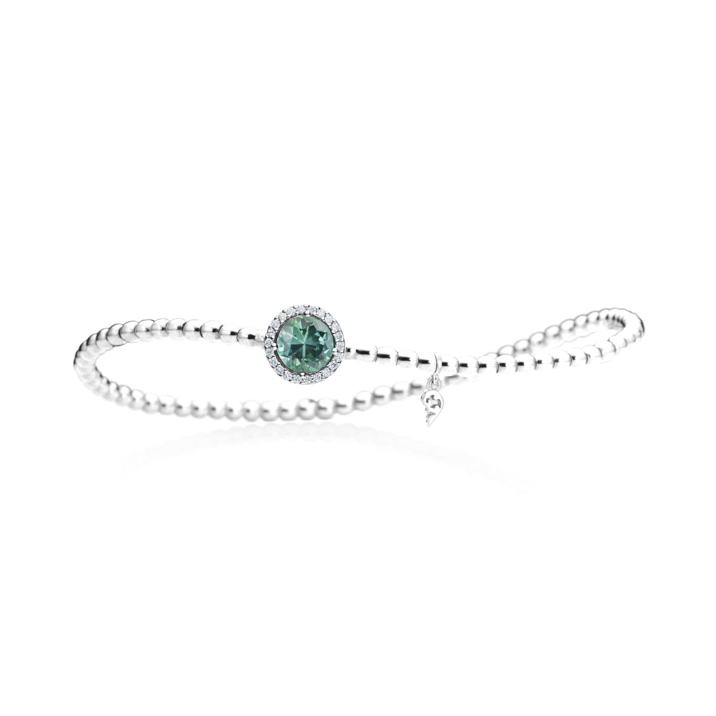 Armband Espressivo, Weißgold • Diamant • Turmalin von Capolavoro (AB8TUT00170.INNEN.17-M)