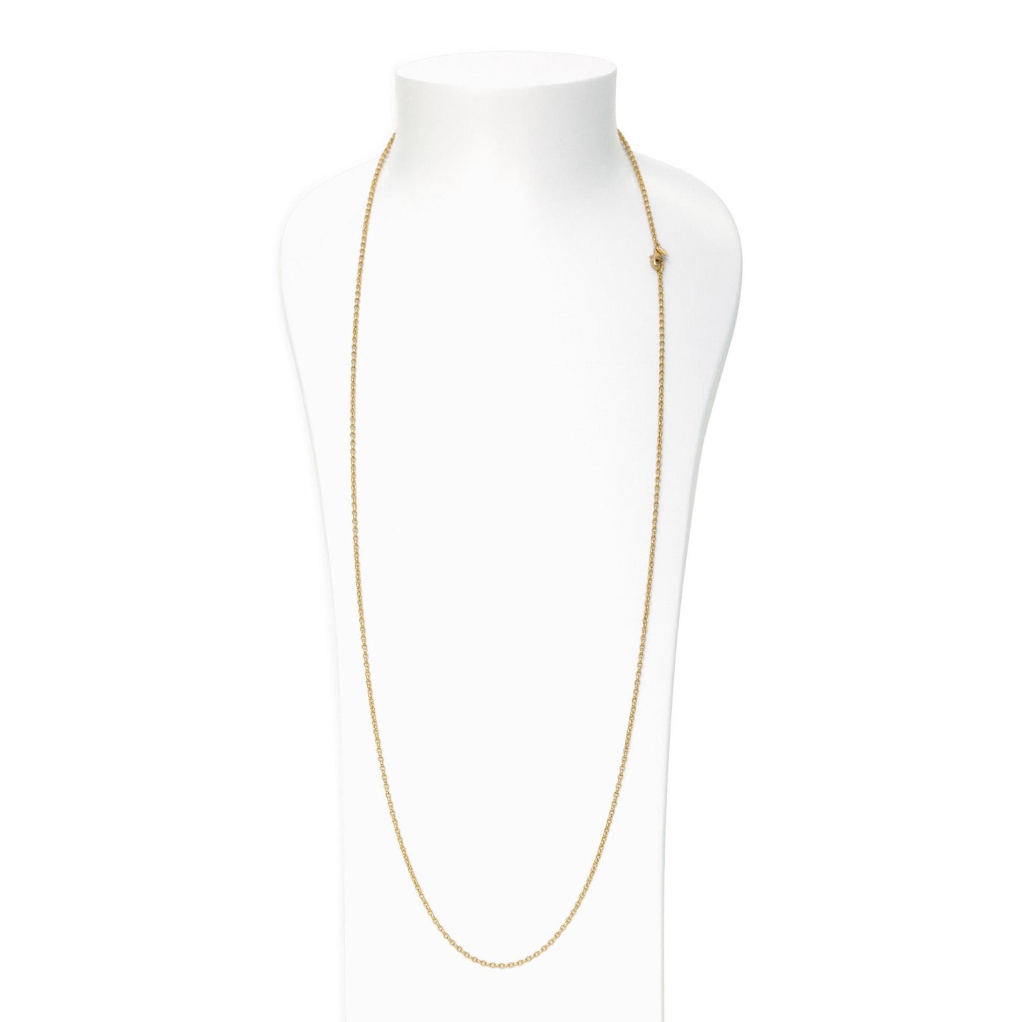 BELCHER Kette, Weißgold von Tamara Comolli (C-BelA-2-yg-90)