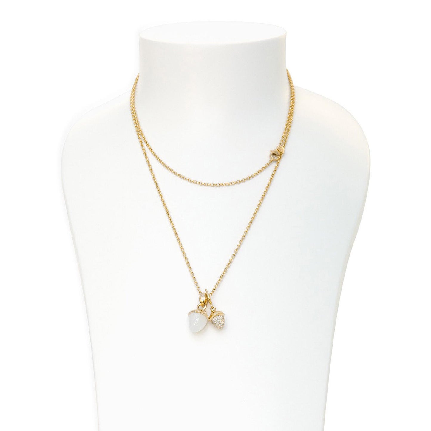 BELCHER Kette, Weißgold von Tamara Comolli (C-BelA-2-yg-90)