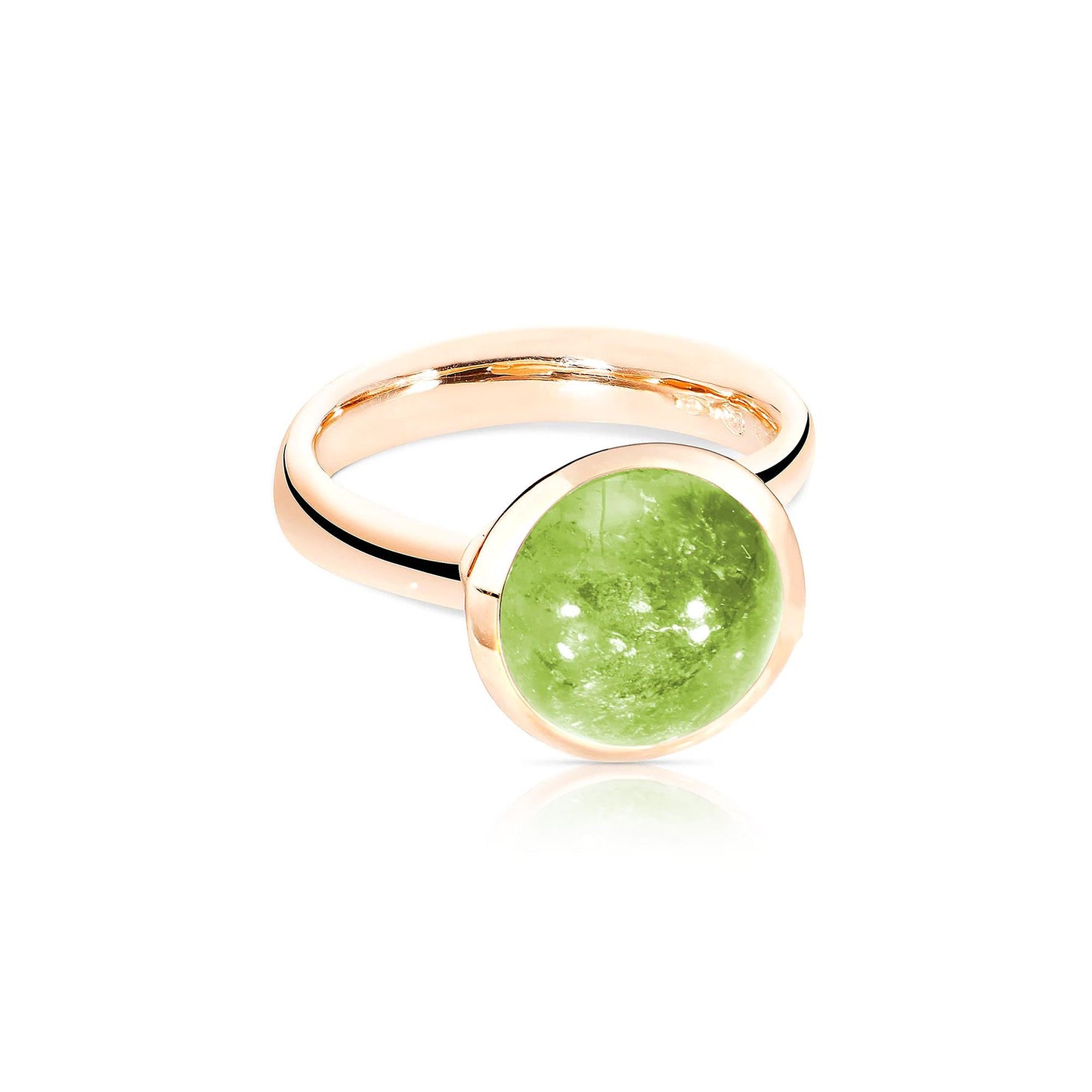 BOUTON Ring large Peridot, Roségold • Peridot von Tamara Comolli (R-BOU-l-Per-rg) BOUTON Ring large Peridot, Roségold • Peridot von Tamara Comolli (R-BOU-l-Per-rg)