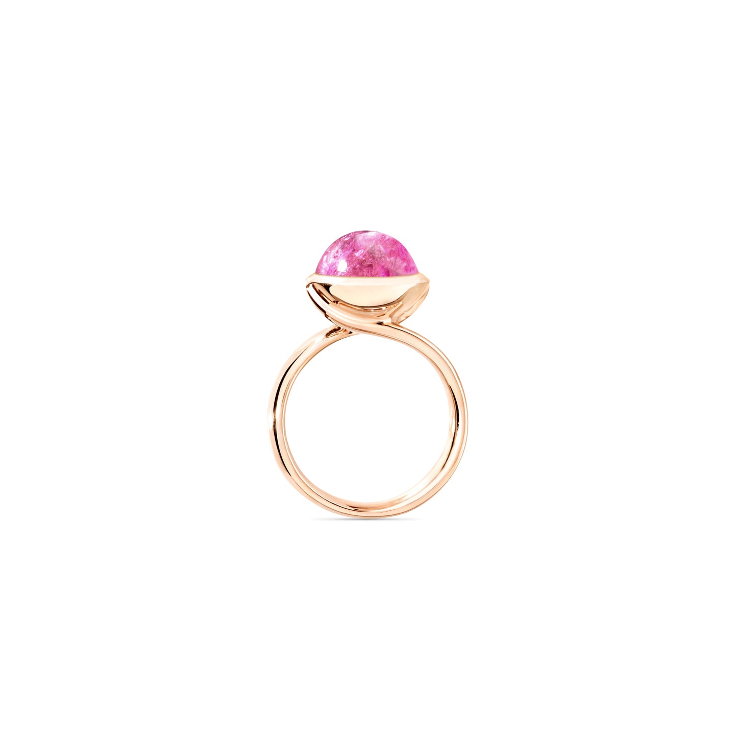 BOUTON Ring large rosa Turmalin, Roségold • Turmalin von Tamara Comolli (R-BOU-l-TuRo-rg) BOUTON Ring large rosa Turmalin, Roségold • Turmalin von Tamara Comolli (R-BOU-l-TuRo-rg)