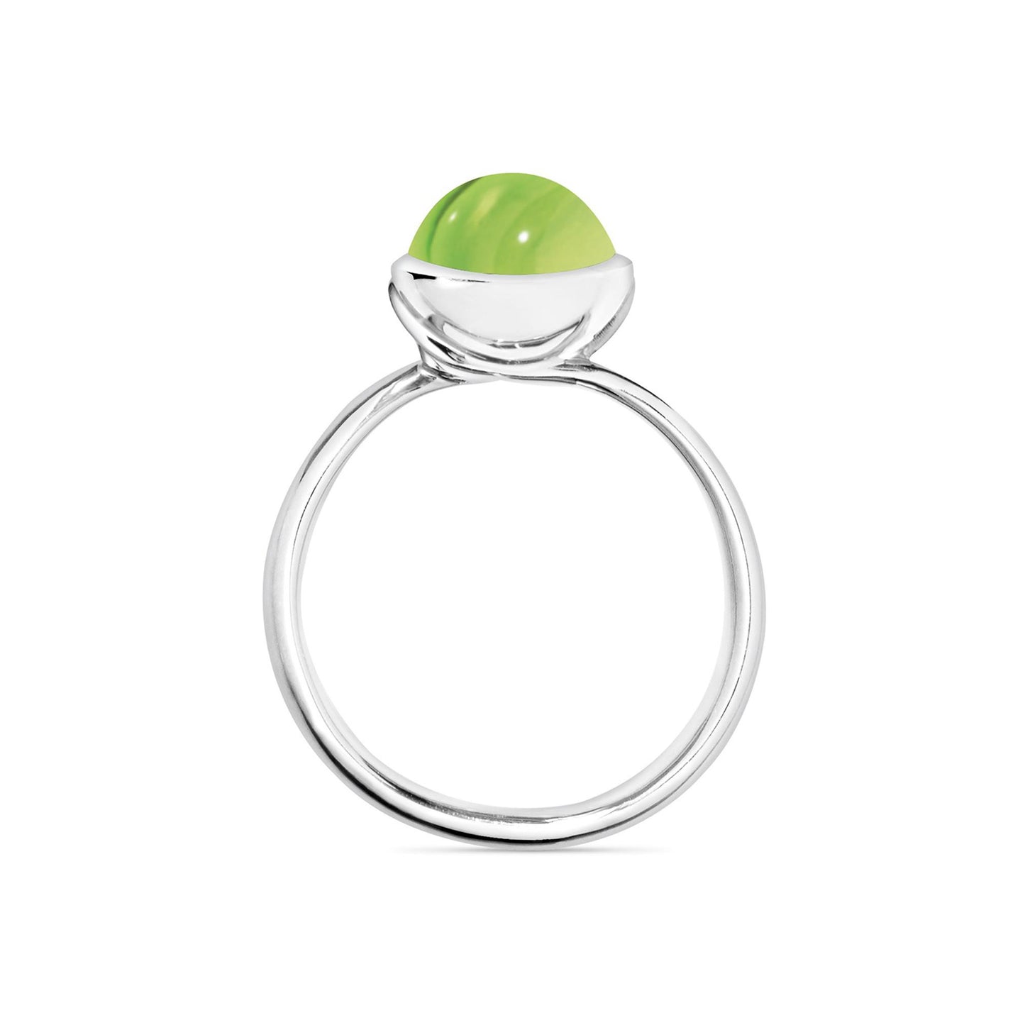 BOUTON Ring small Peridot, Weißgold • Peridot von Tamara Comolli (R-BOU-s-Per-wg) BOUTON Ring small Peridot, Weißgold • Peridot von Tamara Comolli (R-BOU-s-Per-wg)