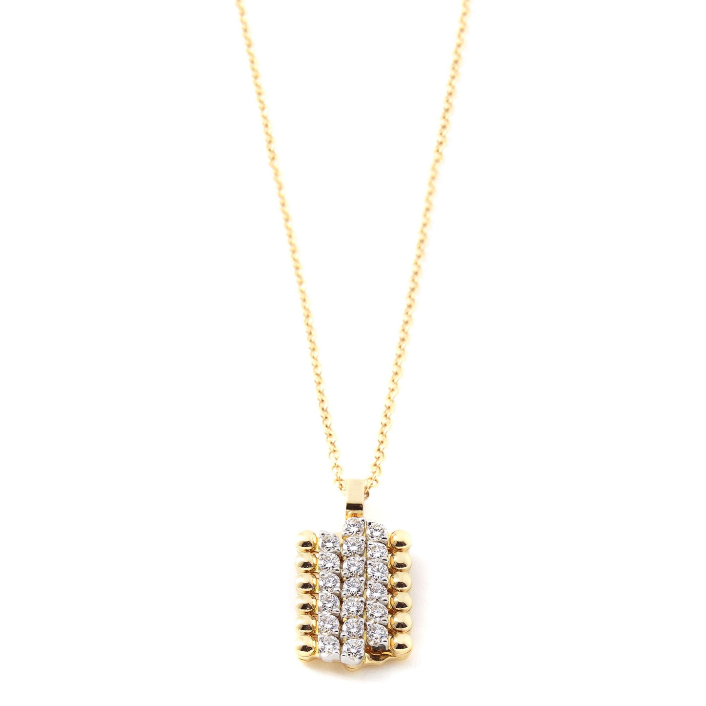 Brevetto Anhänger, Gelbgold von Serafino Consoli (S CL 5M2 YG WD) online kaufen Brevetto Anhänger, Gelbgold von Serafino Consoli (S CL 5M2 YG WD) online kaufen