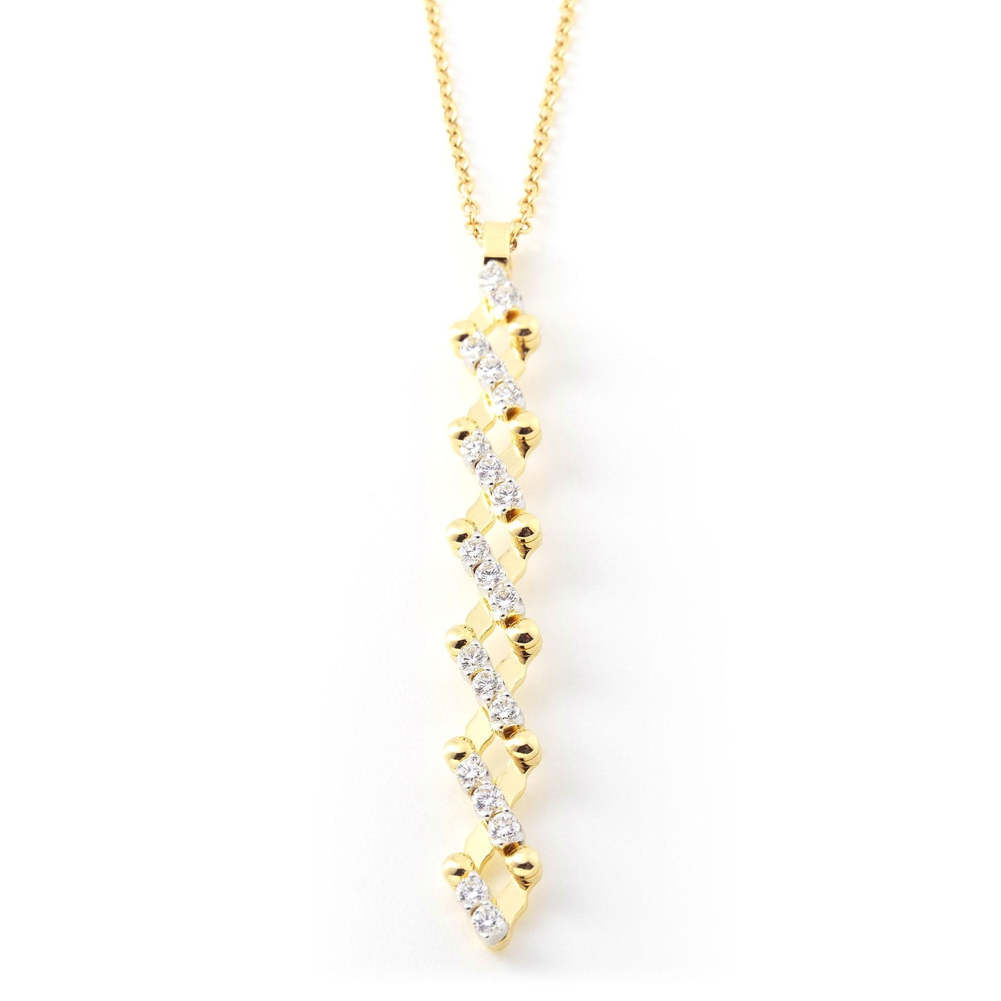 Brevetto Anhänger, Gelbgold von Serafino Consoli (S CL 5M2 YG WD) online kaufen Brevetto Anhänger, Gelbgold von Serafino Consoli (S CL 5M2 YG WD) online kaufen