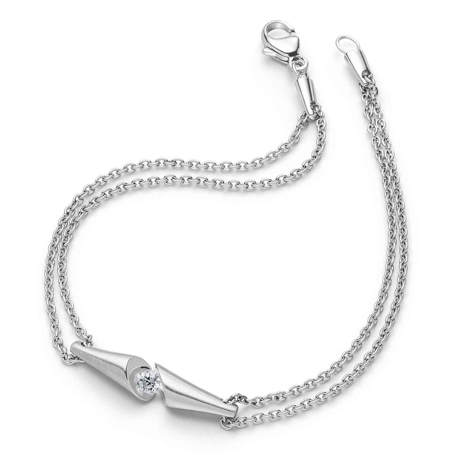 CALLA Armband, Weißgold • Diamant von Schaffrath (211_CALAB_09_WW) CALLA Armband, Weißgold • Diamant von Schaffrath (211_CALAB_09_WW)