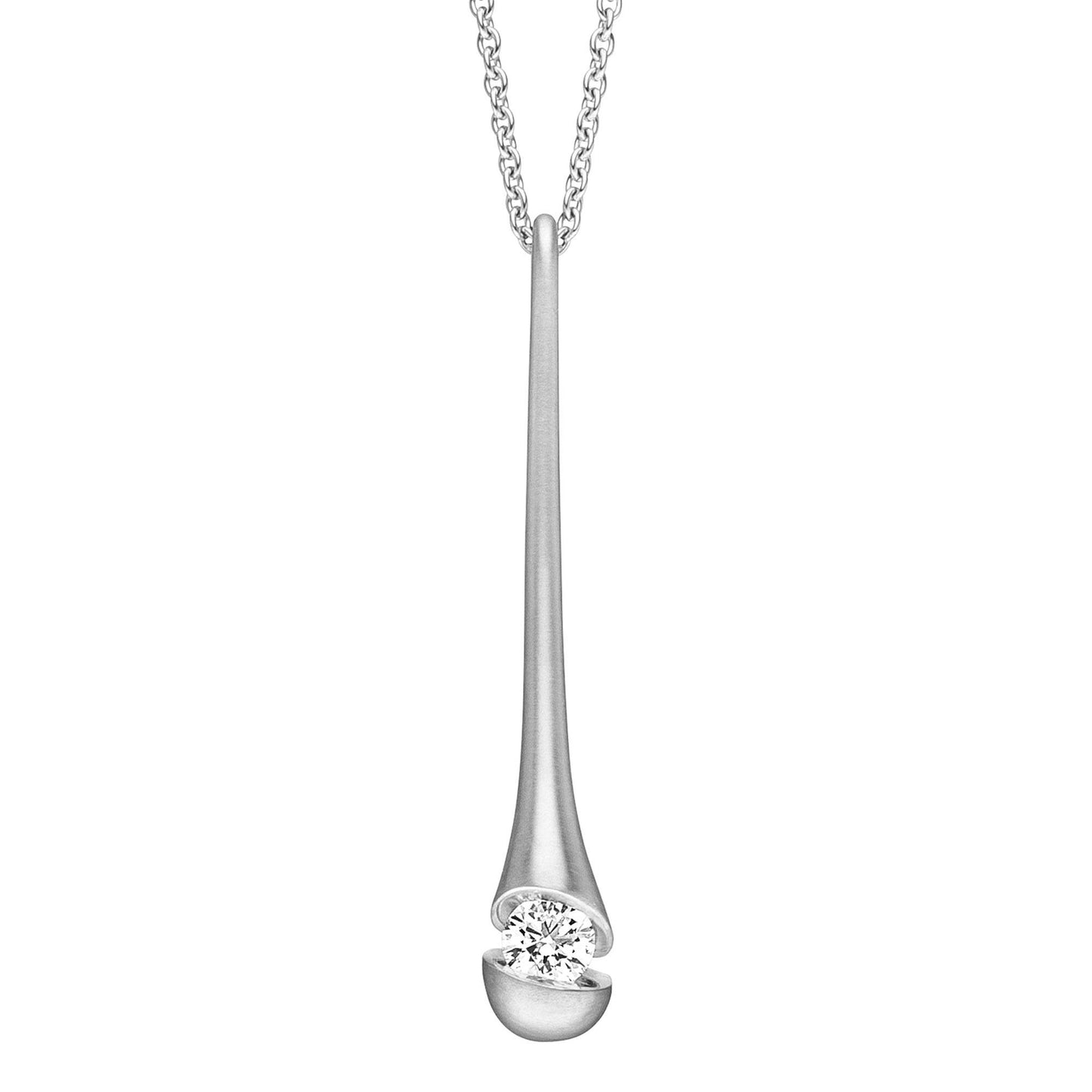 CALLA Collier, Weißgold • Diamant von Schaffrath (214_CALD2_20_WW) CALLA Collier, Weißgold • Diamant von Schaffrath (214_CALD2_20_WW)