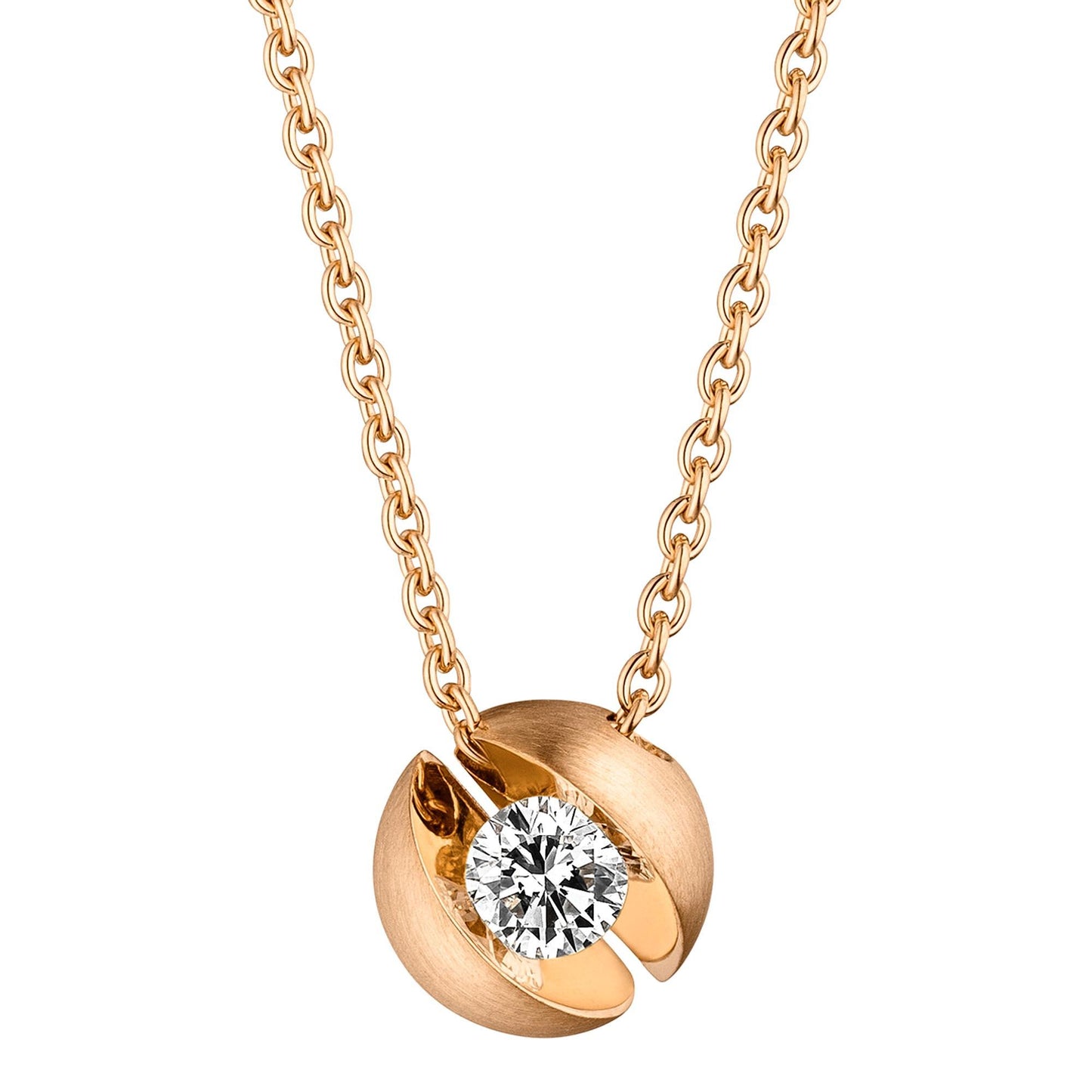 CALLA Collier, Roségold • Diamant von Schaffrath (754_CALL2_25_RW) CALLA Collier, Roségold • Diamant von Schaffrath (754_CALL2_25_RW)