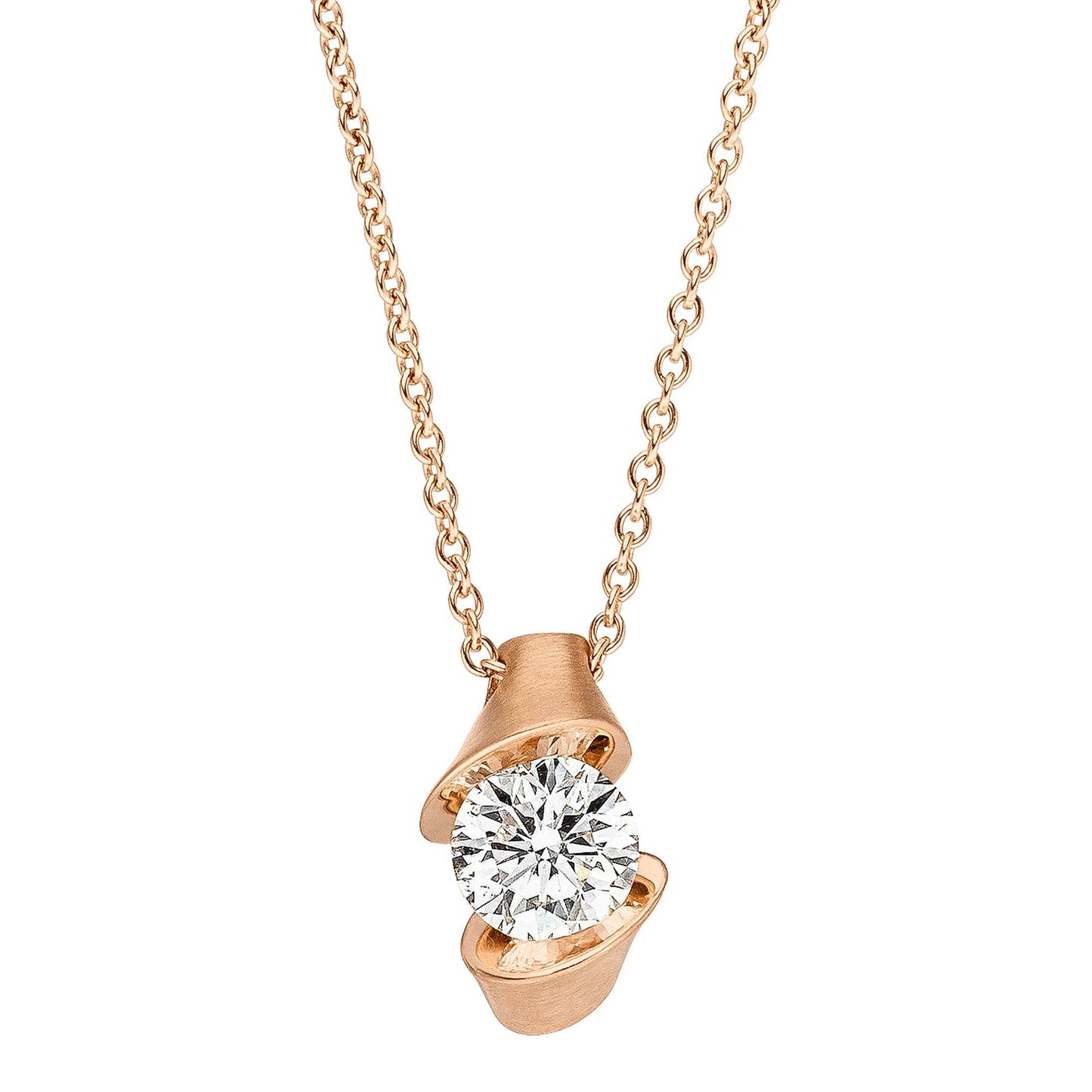 CALLA Collier, Roségold • Diamant von Schaffrath (754_CALSO_50_RW) CALLA Collier, Roségold • Diamant von Schaffrath (754_CALSO_50_RW)