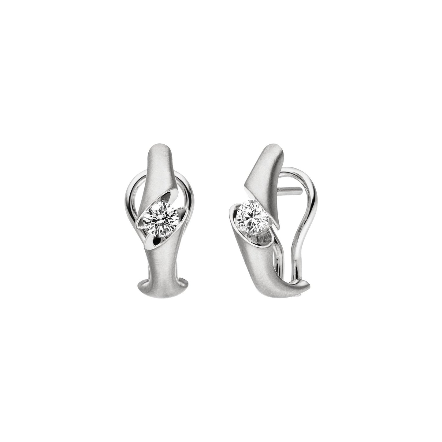 CALLA Ohrstecker, Weißgold • Diamant von Schaffrath (217_CALOC_50_WW) CALLA Ohrstecker, Weißgold • Diamant von Schaffrath (217_CALOC_50_WW)