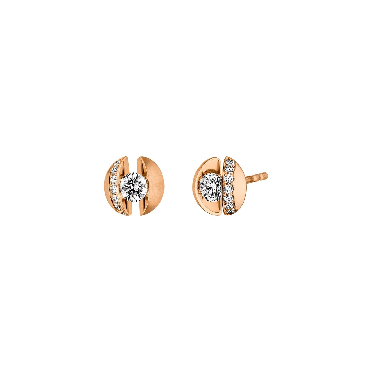 CALLA Ohrstecker, Roségold • Diamant von Schaffrath (757_CALLY_28_RW) CALLA Ohrstecker, Roségold • Diamant von Schaffrath (757_CALLY_28_RW)