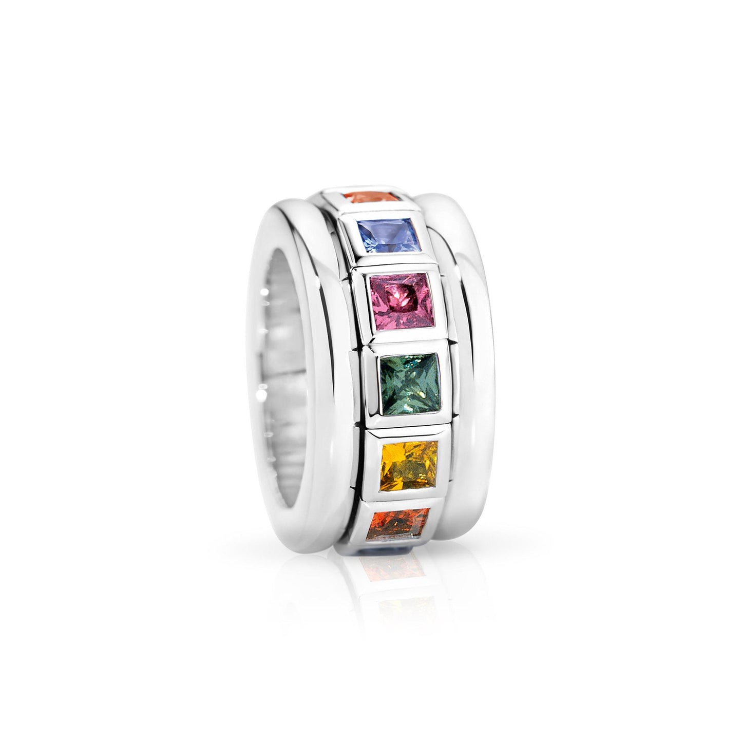 CURRICULUM VITAE Ring Candy, Weißgold • Saphir • Tsavorit von Tamara Comolli (R-CV77-13-Can-wg) CURRICULUM VITAE Ring Candy, Weißgold • Saphir • Tsavorit von Tamara Comolli (R-CV77-13-Can-wg)