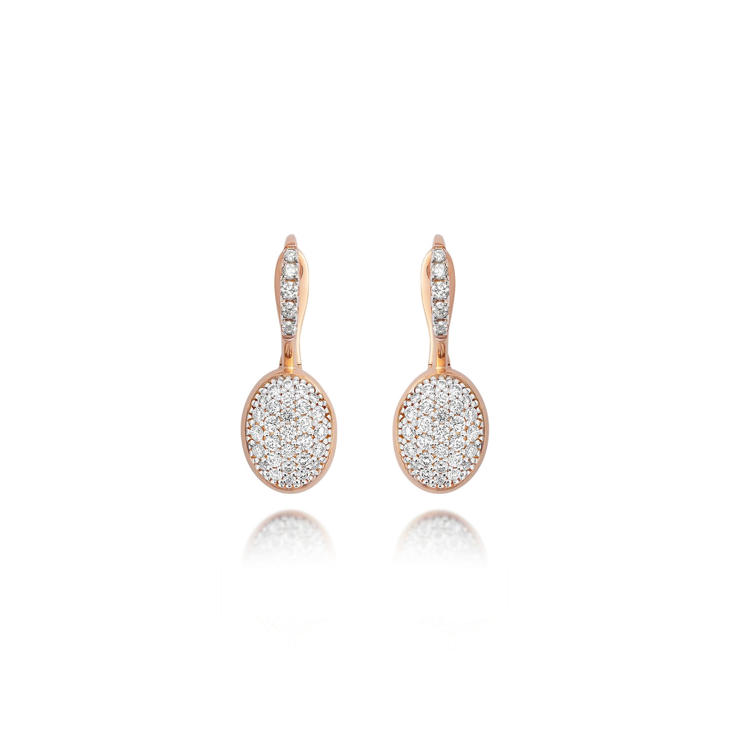Ciliegine Ohrringe, Roségold • Diamant von Nanis (OS25-583_rose)