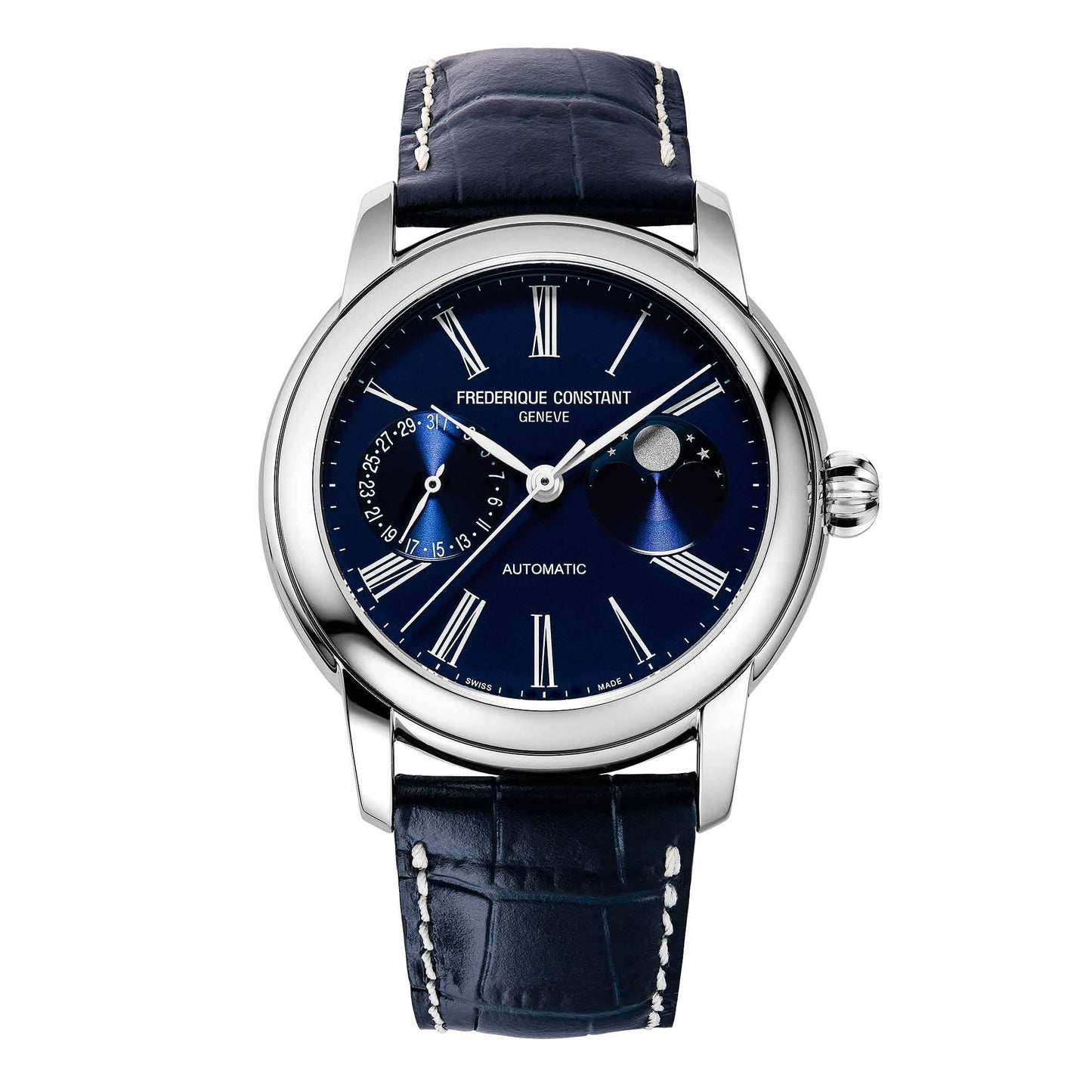 Classic Moonphase Manufacture, Edelstahl von Frédérique Constant (FC-712MN4H6) Classic Moonphase Manufacture, Edelstahl von Frédérique Constant (FC-712MN4H6)
