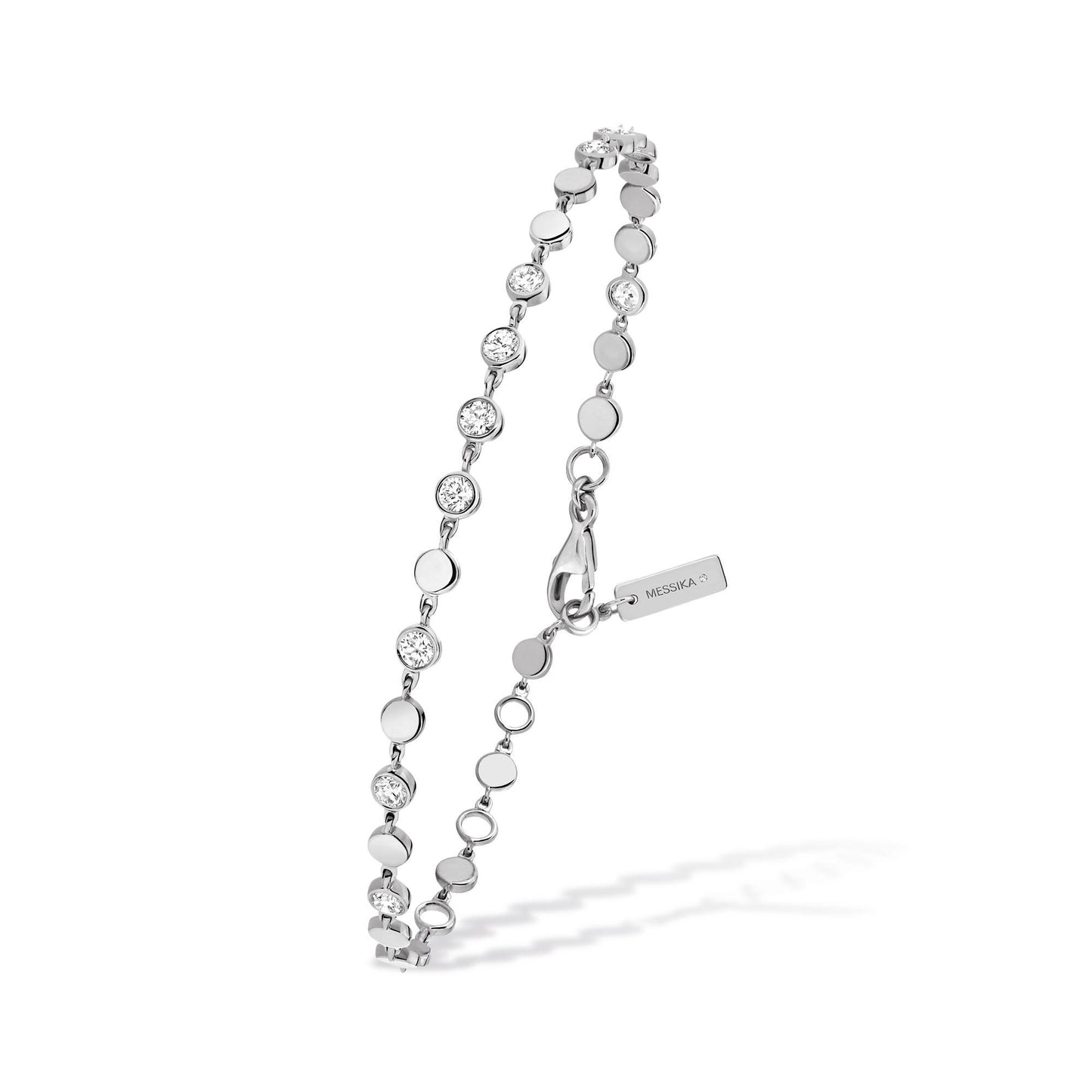 D-Vibes Armband KM, Weißgold • Diamant von Messika (12350-WG) D-Vibes Armband KM, Weißgold • Diamant von Messika (12350-WG)