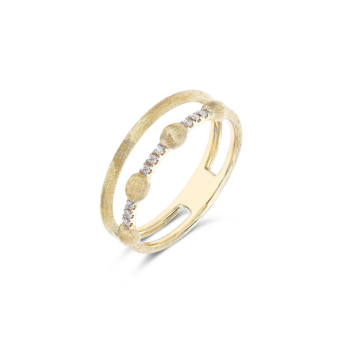Dancing Mystery Black Ohrhänger, Gelbgold von Nanis (AS20-583) online kaufen