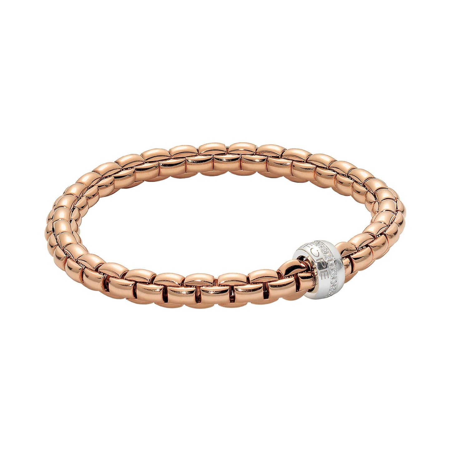 Eka Armband, Bicolor-Gold • Diamant von FOPE (70405BX_BB_R_XBX_00M) Eka Armband, Bicolor-Gold • Diamant von FOPE (70405BX_BB_R_XBX_00M)