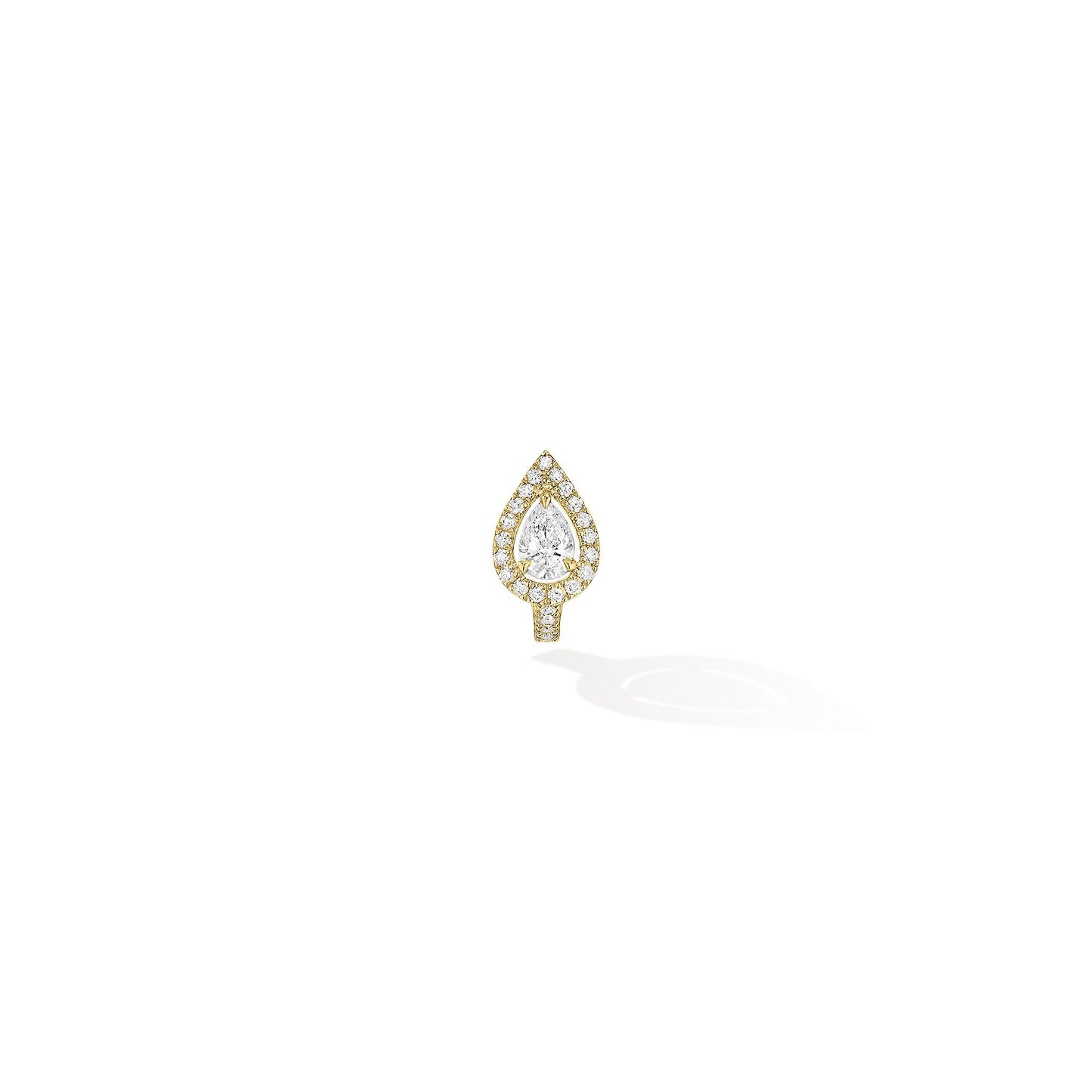 Einzelner My Twin Ohrclip PS 1, Gelbgold • Diamant von Messika (07442-YG) Einzelner My Twin Ohrclip PS 1, Gelbgold • Diamant von Messika (07442-YG)