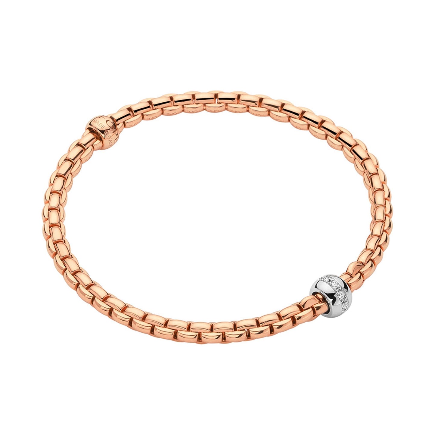 Eka Armband, Bicolor-Gold • Diamant von FOPE (73301BX_BB_R_XBX_0XS) Eka Armband, Bicolor-Gold • Diamant von FOPE (73301BX_BB_R_XBX_0XS)