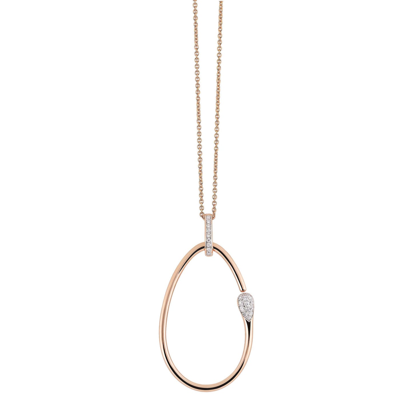Goccia Anhänger, Roségold von Al Coro (P2581R) online kaufen