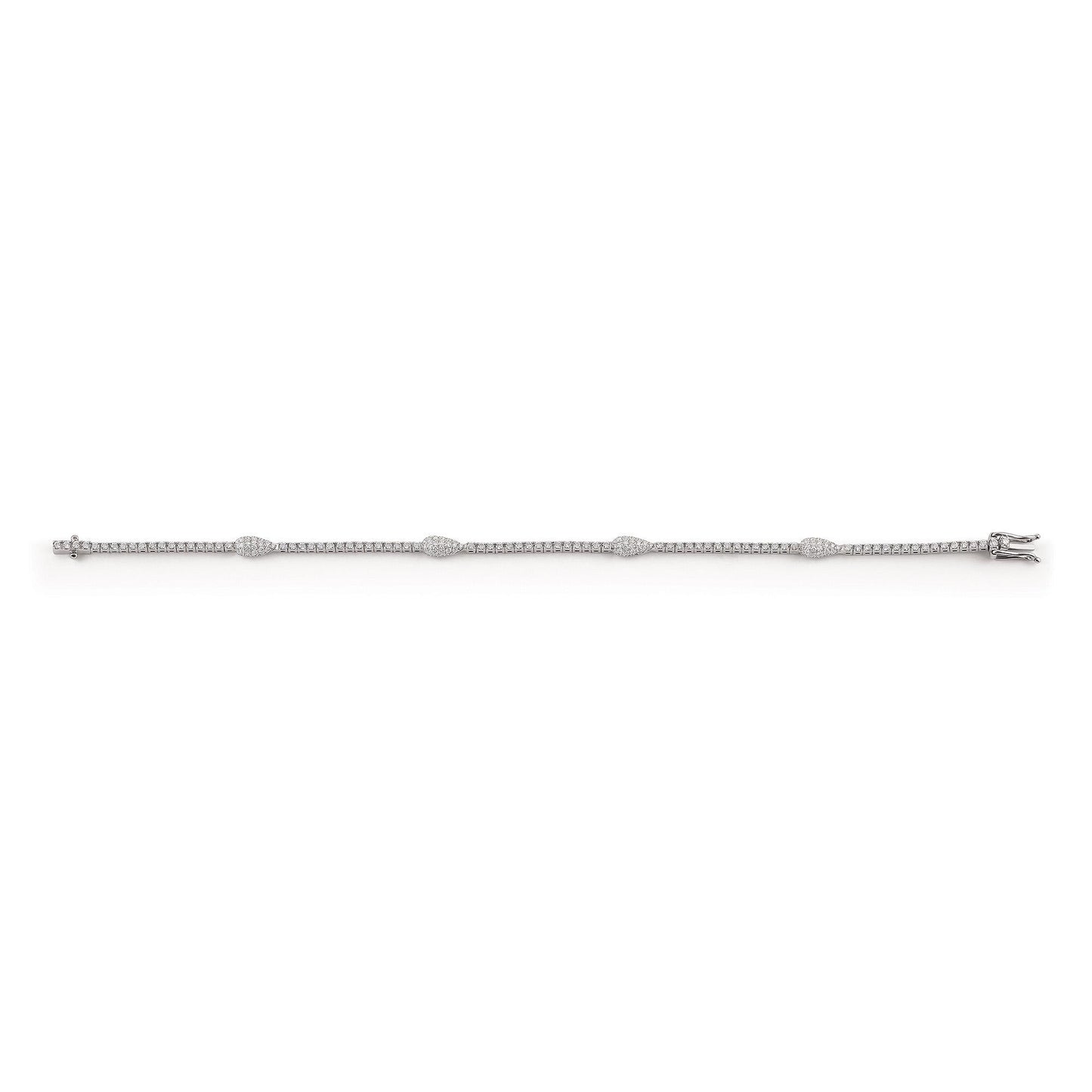 Goccia Armband, Weißgold • Diamant von Al Coro (NB633WW) Goccia Armband, Weißgold • Diamant von Al Coro (NB633WW)