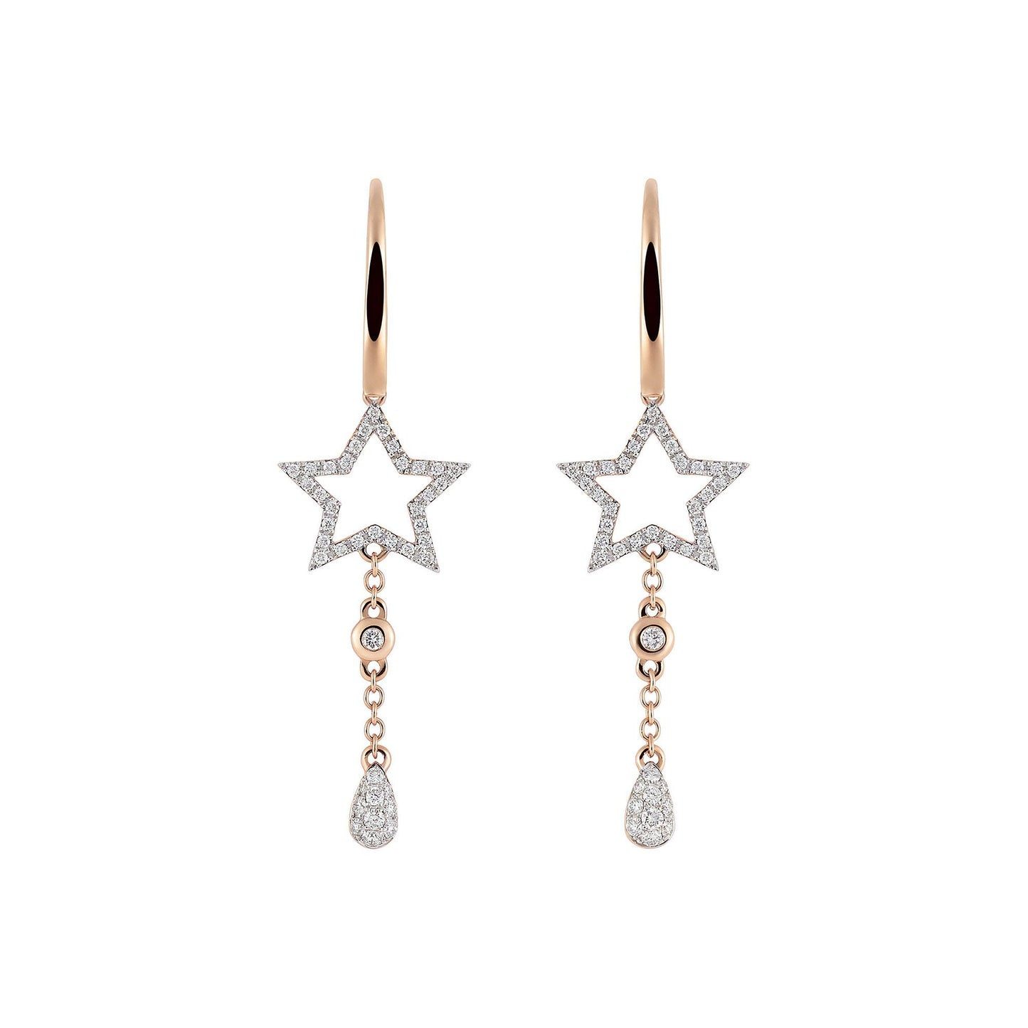 Goccia Ohrhänger, Roségold von Al Coro (E309WR) online kaufen