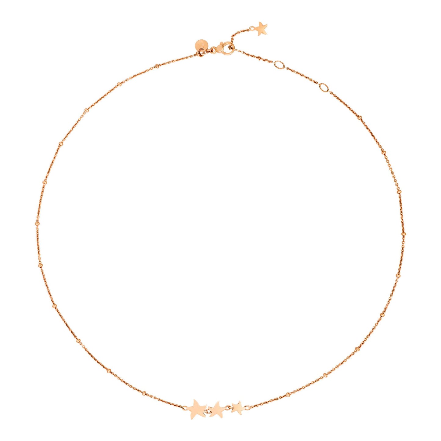 Halskette Stellina, Roségold von DoDo (DCC1006-STAR4-0009R)