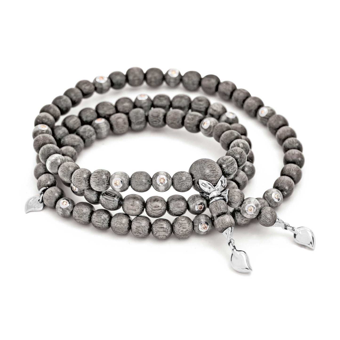INDIA Armband Diamanten medium Greywood, Weißgold • Diamant von Tamara Comolli (B-IND-GW-m-20Ca-wg) INDIA Armband Diamanten medium Greywood, Weißgold • Diamant von Tamara Comolli (B-IND-GW-m-20Ca-wg)