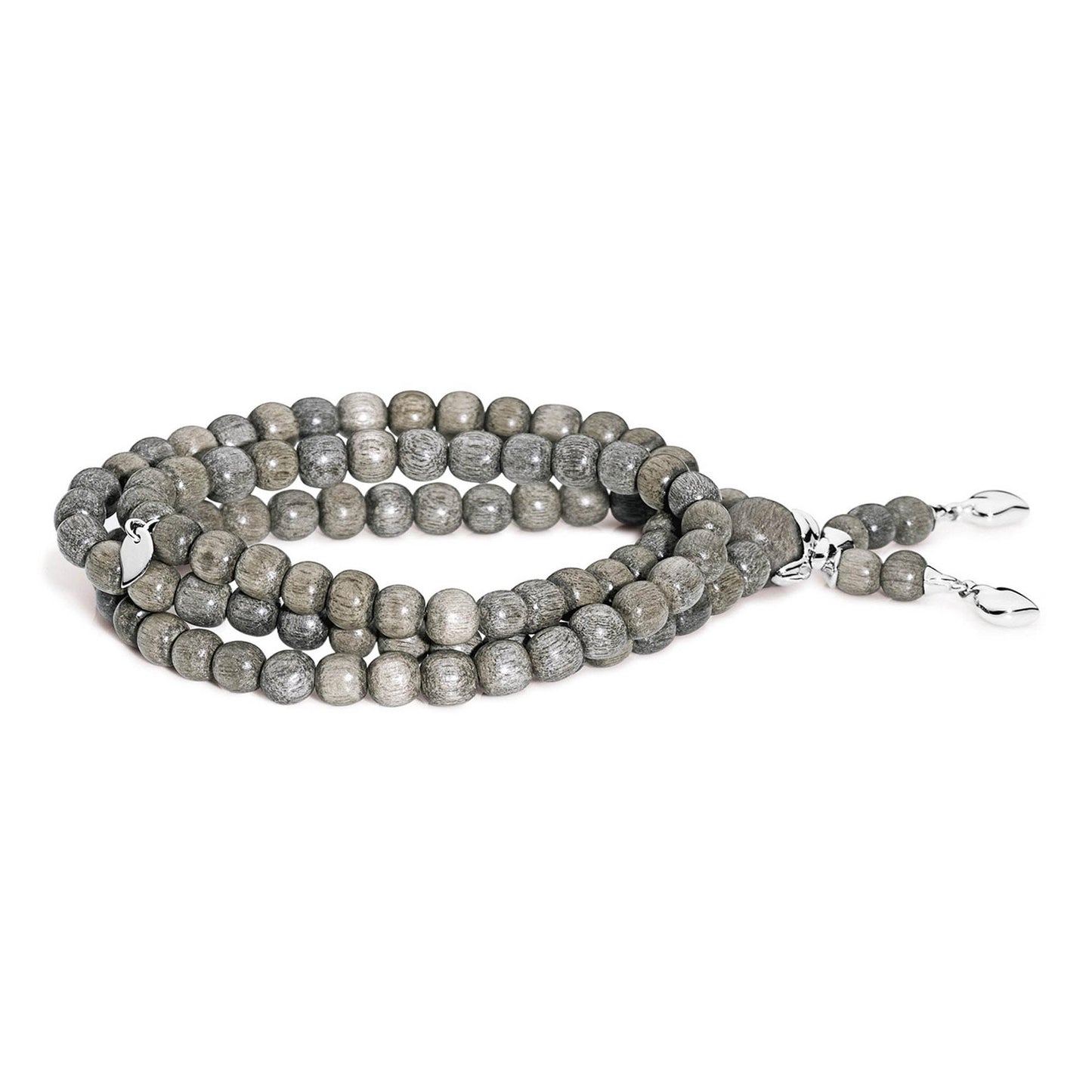 INDIA Armband medium Greywood, Weißgold von Tamara Comolli (B-IND-GW-m-wg)