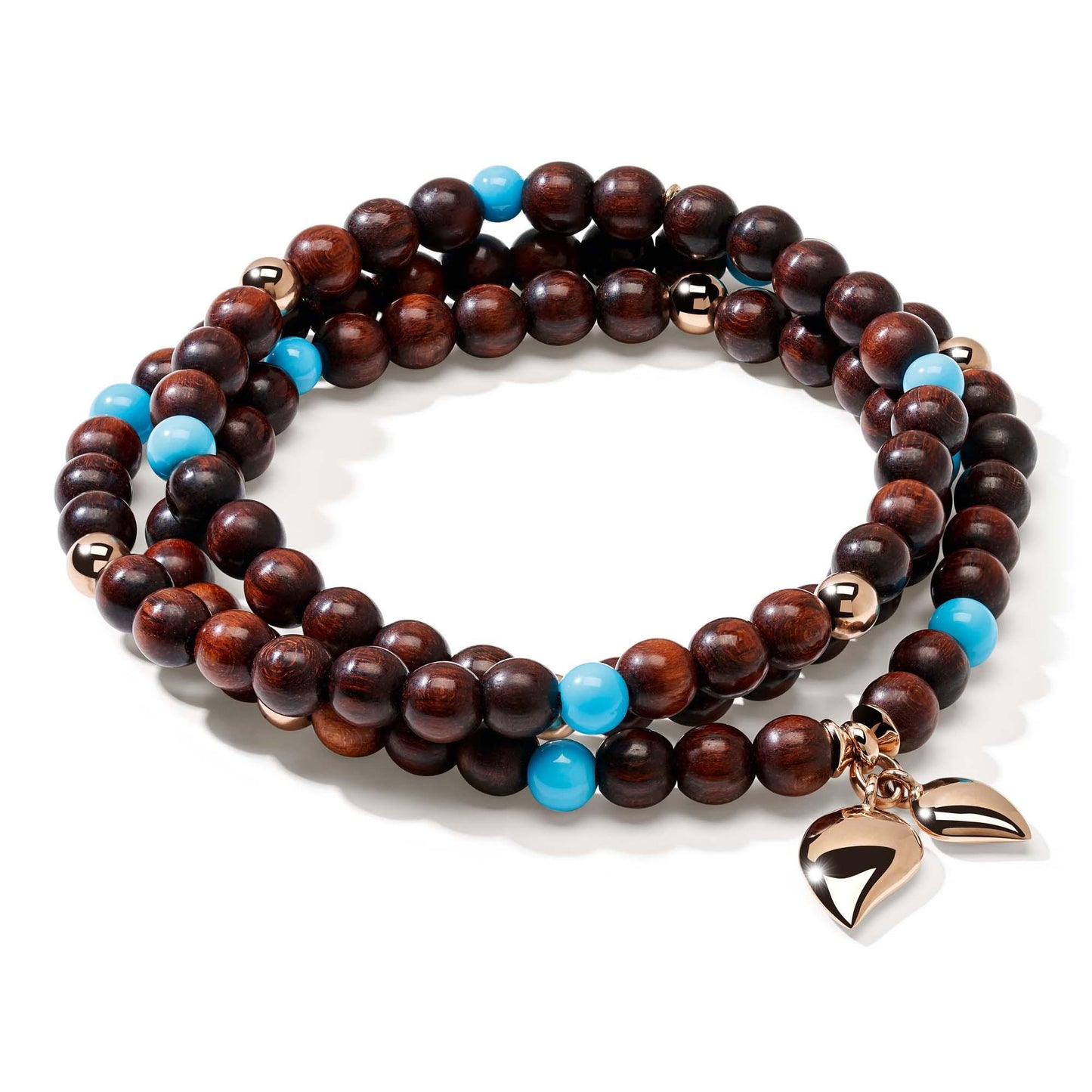 INDIA Armband medium Snake Wood Türkis, Roségold von Tamara Comolli (B-IND-SWTur-3-m-rg) online kaufen INDIA Armband medium Snake Wood Türkis, Roségold von Tamara Comolli (B-IND-SWTur-3-m-rg) online kaufen
